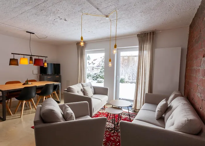 Daire Garten Loft Im Haus Tannenblick Lofts Braunlage