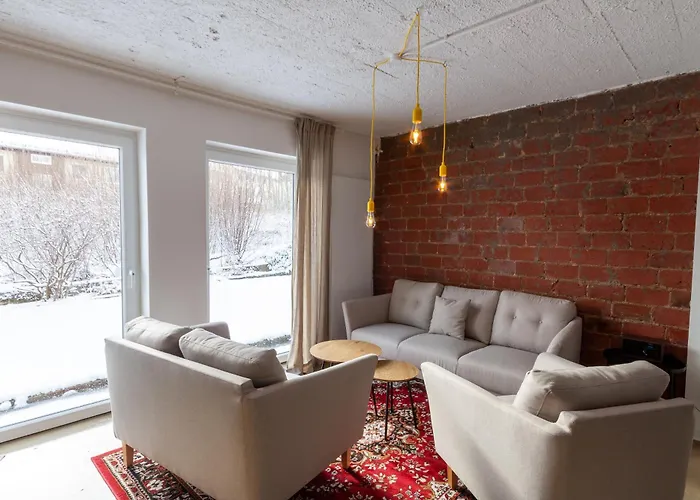 Daire Garten Loft Im Haus Tannenblick Lofts *